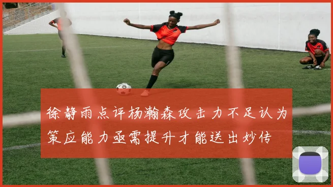 徐静雨点评杨瀚森攻击力不足认为策应能力亟需提升才能送出妙传